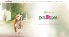Desktop Screenshot of petsoasisuae.com